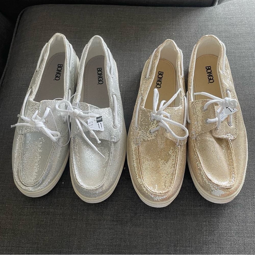New! Pair of Bongo Boat Shoes (Sz 11)